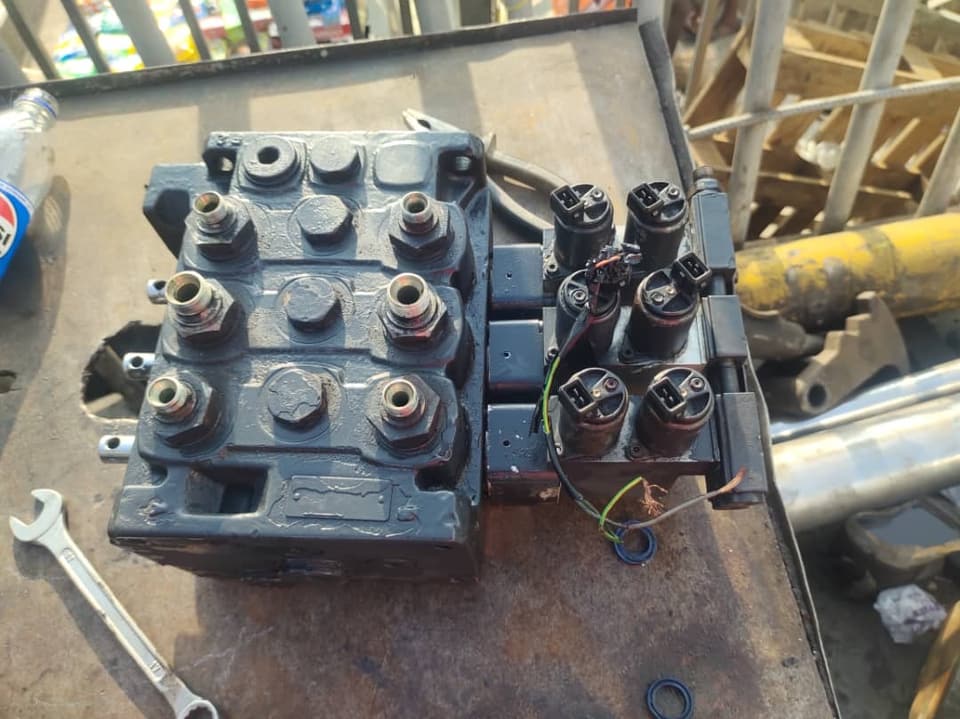 Control valves in the Eumid store